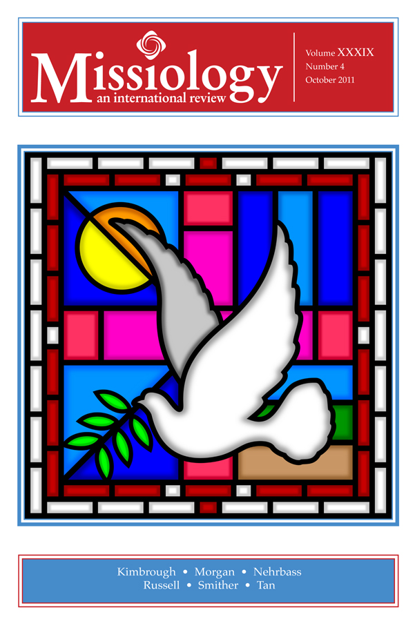 Missiology cover Jan '11