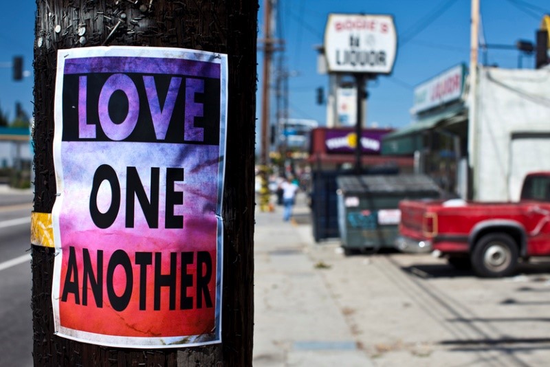 Love one another banner